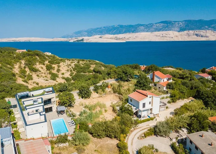 Luxury With A Swimming Pool Bosana, Pag - 19824 فيلة Bosana