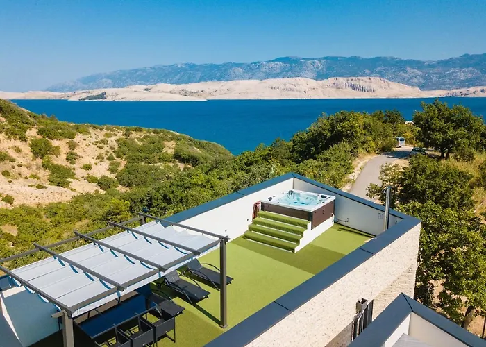 Luxury With A Swimming Pool Bosana, Pag - 19824 Villa Bosana